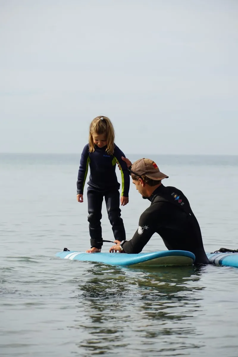 Jardin des vagues, surf pour les petits