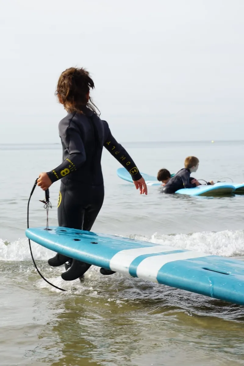 Jardin des vagues, surf pour les petits
